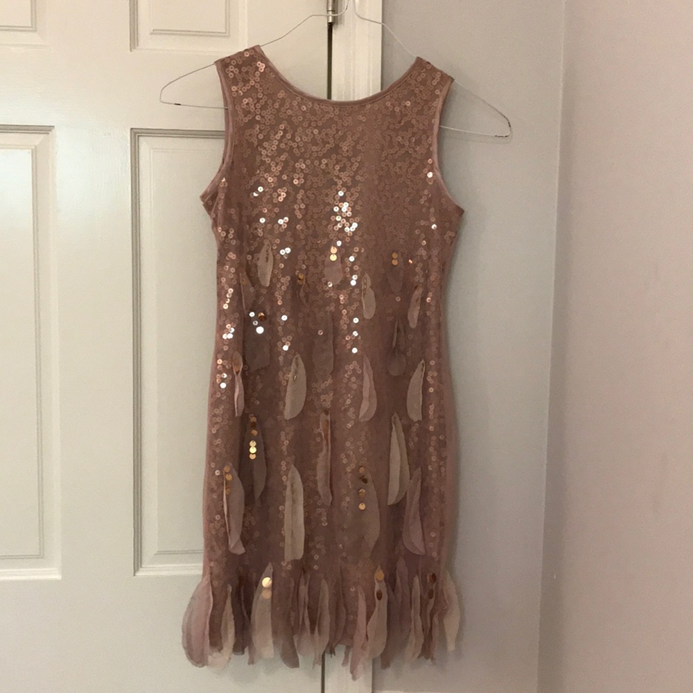 Sequin dress girls size 12